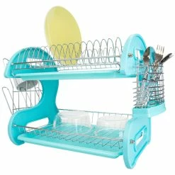Deals 😉 Home Basics 2 Tier Plastic Dish Drainer, Turquoise ✔️ 11 Deals 😉 Home Basics 2 Tier Plastic Dish Drainer, Turquoise ✔️ -Home Basics Sales 36ccb74e09464173a26a2ea9e85fee94 1080x