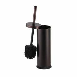 Buy ๐ Home Basics Bronze Toilet Brush Holder ๐