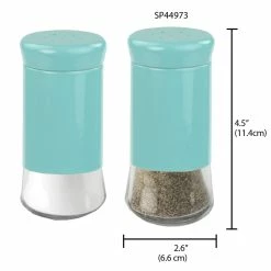 Flash Sale 🔔 Home Basics Essence Collection 2 Piece Salt and Pepper Set, Turquoise 😍 -Home Basics Sales 3ac57ca4b26344b0acfe06a8e3c3de48 1080x