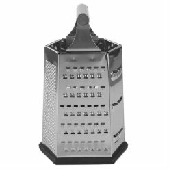 Flash Sale 🤩 Home Basics Heavy Weight 6 Sided Stainless Steel Cheese Grater with Non-Skid Rubber Base, Black 🔔 -Home Basics Sales 3c1f399105eb4ce282ccb486bd5b4db5 1080x
