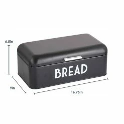 Best reviews of 😍 Home Basics Metal Bread Box, Black ❤️ -Home Basics Sales 3e7a4fcbbb7740d7b716d0790367f5f5 1080x