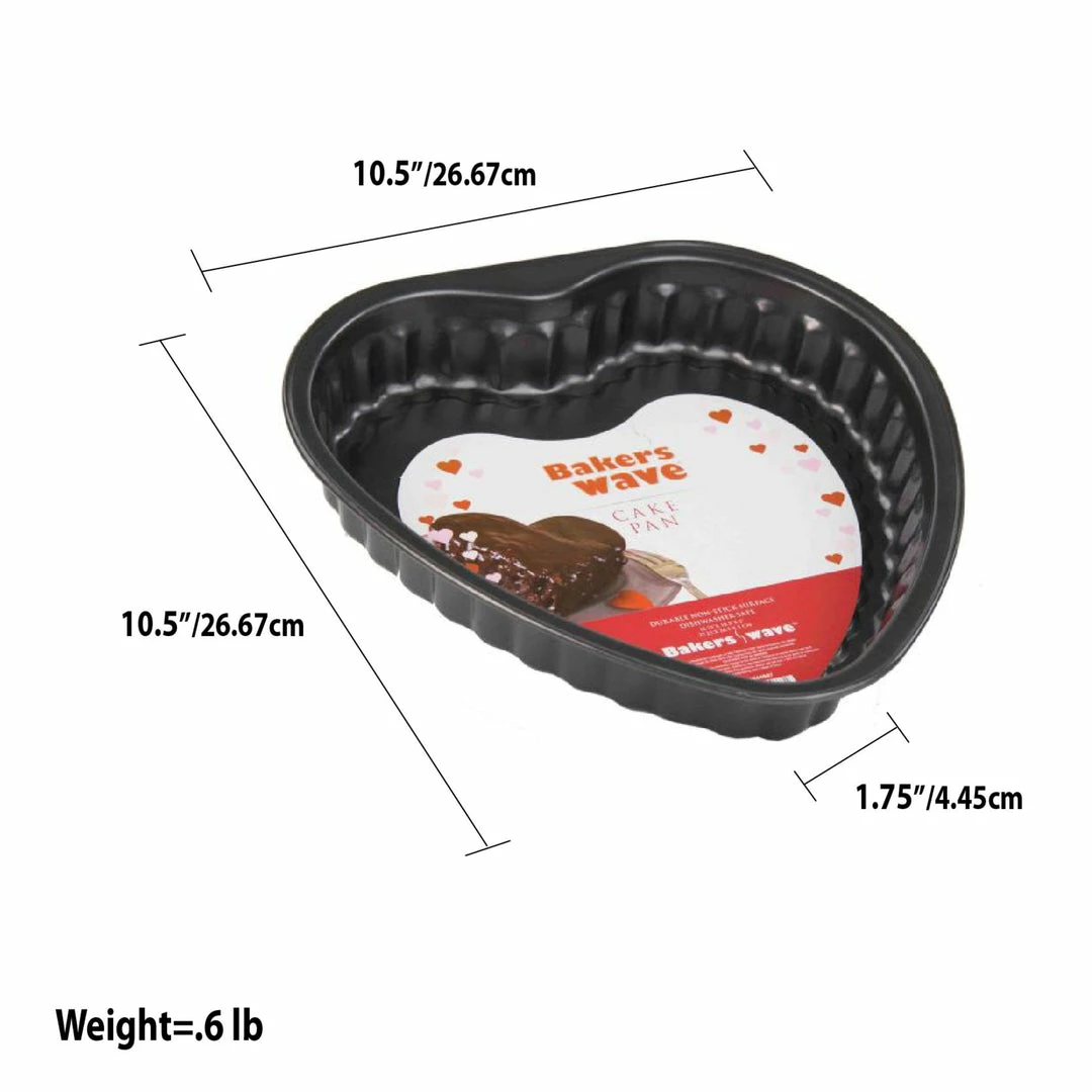 Promo ๐ Home Basics Heart-Shaped Cake Pan ๐ 5 Promo ๐ Home Basics Heart-Shaped Cake Pan ๐ - Image 3