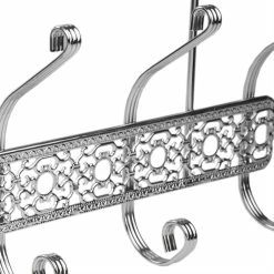 Coupon 🎁 Home Basics 5 Dual Hook Chrome Plated Steel Over the Door Hanging Rack 😉 -Home Basics Sales 4096bde31b2c4bf19a3728b4c4f70a17 1080x