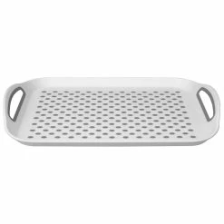 Buy ⌛ Home Basics Anti-Slip Plastic Serving Tray with Easy Grip Handles, White 🎉 -Home Basics Sales 41289d5170ee48ccadaa1be8a5561f5e 03e4fc01 1d94 4874 a34b 9202e052d70c 1080x
