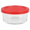 Hot Sale 🔔 Home Basics Round 16 oz. Borosilicate Glass Food Storage Container with Red Lid 😀 -Home Basics Sales 41b9142db6e34236881cebe1e1d84871 1080x