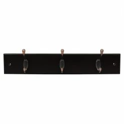 Cheapest 🔔 Home Basics 3 Double Hook Wall Mounted Hanging Rack, Brown 👏