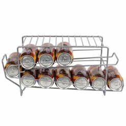 New ❤️ Home Basics Vinyl 🧥 Coated Steel Can Dispenser, Silver ✔️ -Home Basics Sales 426ca1d0b7fa44f2b2fe4a670a1ad2e8 1080x