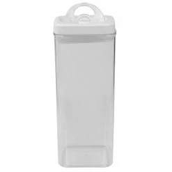 Discount 😉 Home Basics 3.1 Liter Twist 'N Lock Air-Tight Square Plastic Canister, White 💯 -Home Basics Sales 4319848e0a9b4cc9985354b08fbaa111 1080x