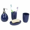 Budget 🔔 Home Basics 4 Piece Bath Accessory Set, Navy 😀 -Home Basics Sales 43e516f4150d40dcadc1b7c9c422eb2d 663d7493 2858 4936 95a0 8a9f1f59de1b 1080x