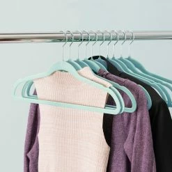 Best Sale ✔️ Home Basics Velvet Hanger, (Pack of 10), Mint 😉 -Home Basics Sales 44aa3d2b92a540d084edf8753cc9b5d4 4bd53388 3e27 425e b7c8 2438751f7d1f 1080x