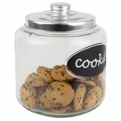 Brand new 😉 Home Basics Glass Cookie Jar with Metal Top 🛒 -Home Basics Sales 46460a20bcef487a9039635f6d372d70 c957e626 f444 4924 af84 7cf486c7ae66 1080x
