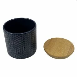 New 👏 Home Basics Honeycomb Small Ceramic Canister, Navy 🥰 -Home Basics Sales 469709f2353a4162a5f06618534ca211 4d8ac890 f4b7 4535 b716 f064cb0fa040 1080x