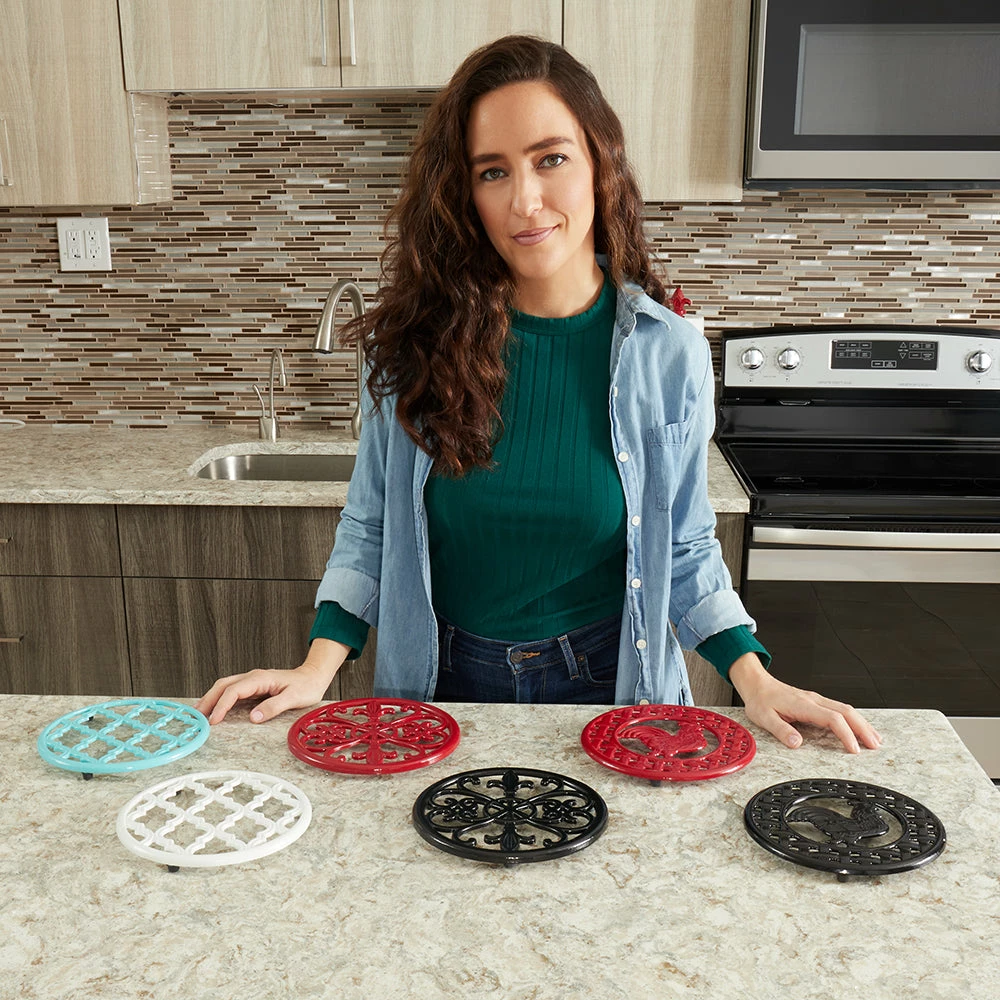 Best reviews of ๐ Home Basics Fleur De Lis Collection Cast Iron Trivet, Red ๐ 7 Best reviews of ๐ Home Basics Fleur De Lis Collection Cast Iron Trivet, Red ๐ - Image 5