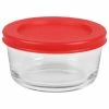 Deals 👏 Home Basics Round 8 oz. Borosilicate Glass Food Storage Container with Red Lid 👏 -Home Basics Sales 4a799ac67ed44192a94c9c893427c84e 1080x