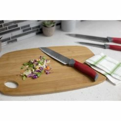 Buy 🧨 Home Basics Stainless Steel Knife Set with Non-Slip Handles and Protective Bolster, Red 👍 -Home Basics Sales 4e67c3562fbc415aa25908b93664dd23 9fd7782a d05b 4290 a9b3 dae2e4c5ed85 1080x