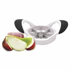 Coupon 🌟 Home Basics Plastic Apple Slicer & Corer 😉