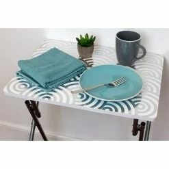 Deals 😍 Home Basics Metallic Multi-Purpose Foldable Table, Silver ⌛ -Home Basics Sales 4fe2f8bb3f8c4185a5a0625a9a35c79a 1080x