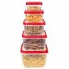 Cheapest 𧨠Home Basics 5 Piece Spill-Proof Square Plastic Food Storage Container with Ventilated, Snap-On Lids, Red π 2 Cheapest 𧨠Home Basics 5 Piece Spill-Proof Square Plastic Food Storage Container with Ventilated, Snap-On Lids, Red π -Home Basics Sales 5485fe897f6b4034922fdf763ac0a80d 1080x