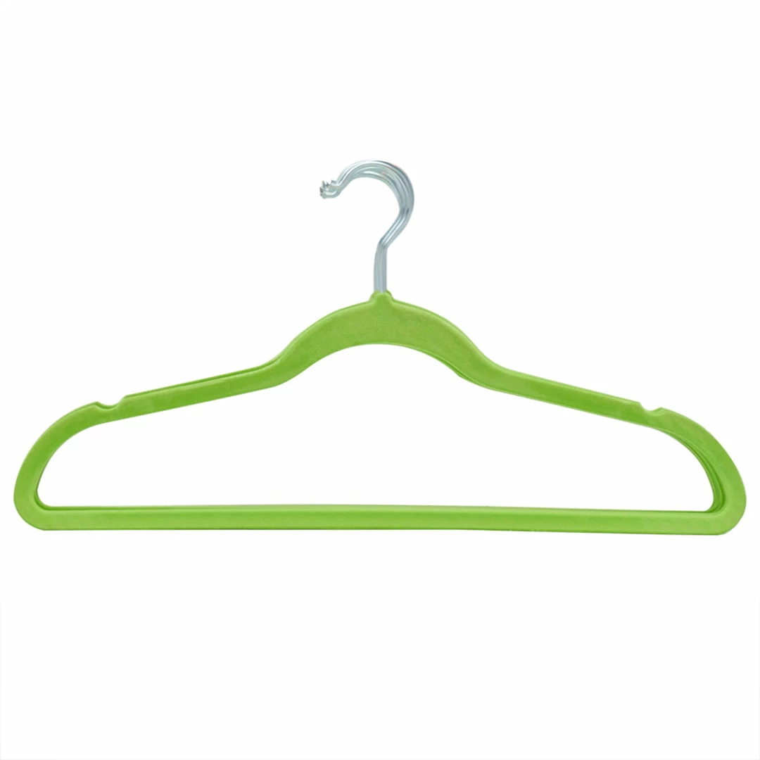 New โค๏ธ Home Basics 10 Piece Velvet Hanger, Green ๐ 7 New โค๏ธ Home Basics 10 Piece Velvet Hanger, Green ๐ - Image 5