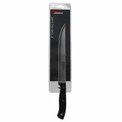 Best deal 🤩 Home Basics 8" Stainless Steel Carving Knife with Contoured Bakelite Handle, Black ⌛ -Home Basics Sales 558d3d0b22c94f969ff3463a03258952 6c206a0e 0992 4dc7 91ee 8747a91e9172 1080x