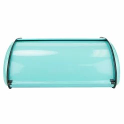 Best deal ⌛ Home Basics Roll Up Lid Steel Bread Box, Turquoise 🌟 -Home Basics Sales 568e708d70264ad38018307a7c0d1009 8b9364a7 69a3 45e7 9a10 366075357d3e 1080x