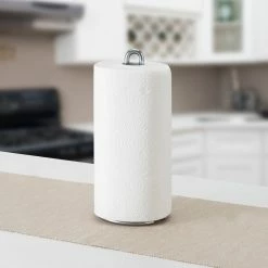 Coupon ⭐ Home Basics Simplicity Collection Paper Towel Holder, Satin Chrome 🌟 -Home Basics Sales 5800e07e266f4ba99426d91ae91150fc 1080x