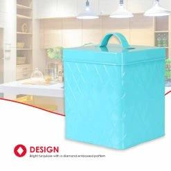 Cheap 🎉 Home Basics Large Tin Canister, Turquoise 🥰 -Home Basics Sales 58e5942807634910bb11c3876ca64ba3 dfbb8d94 10a7 470a a2c8 8ae6e7b8c0bb 1080x
