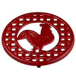 Buy 🎁 Home Basics Cast Iron Rooster Trivet 🥰