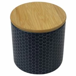 New 👏 Home Basics Honeycomb Small Ceramic Canister, Navy 🥰 -Home Basics Sales 59c89cad67db420fa2c81a7df8b59bb3 da09e21d 115b 418d a47a cdf8be6cba67 1080x