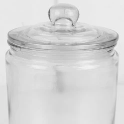 Brand new 👍 Home Basics Renaissance Collection Medium Glass Jar with Easy Grab Knob Handles, Clear ✔️ -Home Basics Sales 5a891673812c4d918d08cb46622d5114 8d1bfdc5 cb7c 488d bf7b e81dec47d2e4 1080x