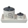 Promo 😍 Home Basics Le Bain Paris 2 Piece Ceramic Canister Set with Coordinating Ceramic Vanity Tray, White ✨ -Home Basics Sales 5b0fc0d0251b482da68a88345ba26004 51f857f8 7ff7 4951 b93a 70acc00d45c3 1080x