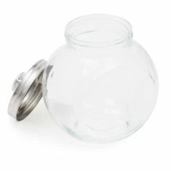 Deals 😉 Home Basics Medium 57.48 oz. Round Glass Medium 🍬 Candy Storage Jar with Stainless Steel Top, Clear 🎁 -Home Basics Sales 5b549fe5018c49d098f1aa1dd0677685 96061464 99f2 4204 af43 9a83d3fe951d 1080x