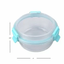 New ❤️ Home Basics Leak Proof 32 oz. Round Borosilicate Glass Food Storage Container with Air-tight Plastic Lid, Turquoise 🤩 13 New ❤️ Home Basics Leak Proof 32 oz. Round Borosilicate Glass Food Storage Container with Air-tight Plastic Lid, Turquoise 🤩 -Home Basics Sales 5c40e83816114eca8dd19baea102eafe 1080x