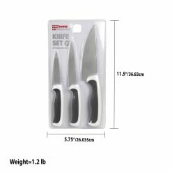 Best Sale 👏 Home Basics Stainless Steel 3 Piece Knife Set 🧨 -Home Basics Sales 5ffaa98b9b0543ed985994997d56e931 1080x
