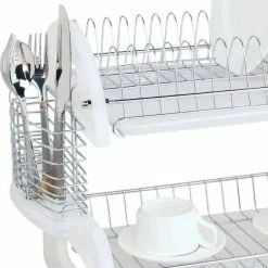 Best reviews of ⌛ Home Basics 2 Tier Plastic Dish Drainer, White 😍 -Home Basics Sales 60a2b7f003c444b6867c6a9380afe46b 1080x
