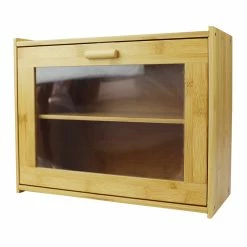 Coupon 🎁 Home Basics 2 Tier Bamboo Bread Box with Peek-Through Acetate Window, Natural 👍 -Home Basics Sales 60b2434b98ce4d75bce9ffe723be2499 c3297b0e 5ab6 4f4a 8164 aac7d917ac29 1080x