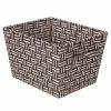 Best Pirce ❤️ Home Basics Stripe Woven Strap Medium Storage Bin, Brown 🤩 -Home Basics Sales 618606b4ed3541029bc18342d008e437 1080x