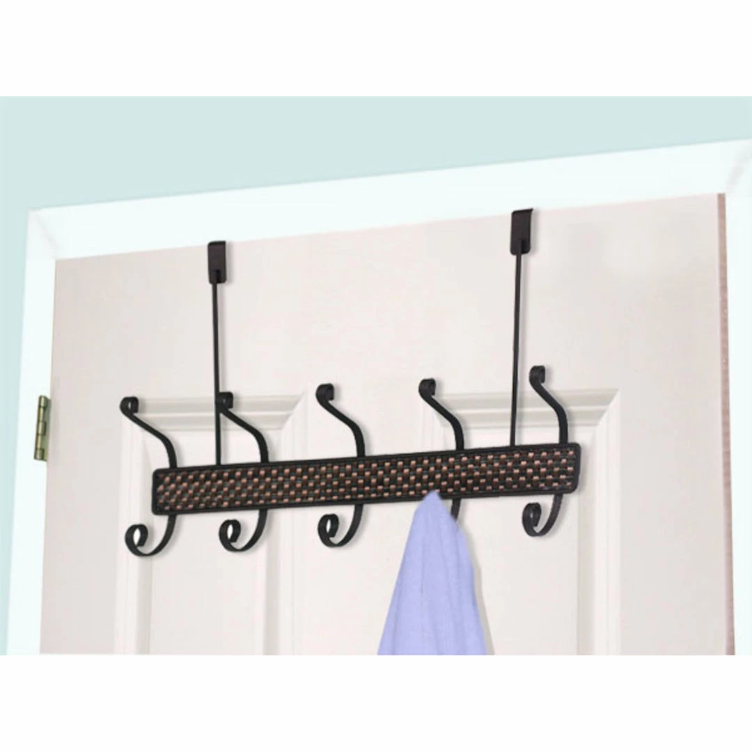Cheapest ๐ Home Basics Over the Door 5 Hook Hanging Rack, Bronze ๐ 3 Cheapest ๐ Home Basics Over the Door 5 Hook Hanging Rack, Bronze ๐