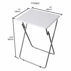 New 🤩 Home Basics Multi-Purpose Foldable Table, White ⭐ -Home Basics Sales 6557ecdf700e458a996e618fd8f995d6 49578de8 5ad2 4e77 993e efc97cdfb2f9 1080x