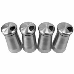 Brand new ✨ Home Basics Essence 4.2 oz. Salt or Pepper Shaker with Clear Glass Bottom, Silver 🧨 -Home Basics Sales 669d1de427214194beadd1667129b97c 1080x