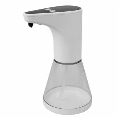 Outlet 🧨 Home Basics 450 ml. Automatic Compact Countertop Soap Dispenser, White 🥰