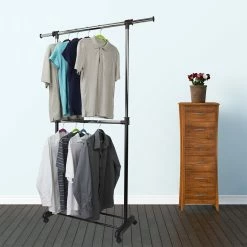 Coupon ✨ Home Basics 2 Tier Expandable Garment Rack, Black 🌟 -Home Basics Sales 6aebfe9e40754563a609defb8f362da6 087c76e5 d0de 4607 92d0 be17f96f24f1 1080x