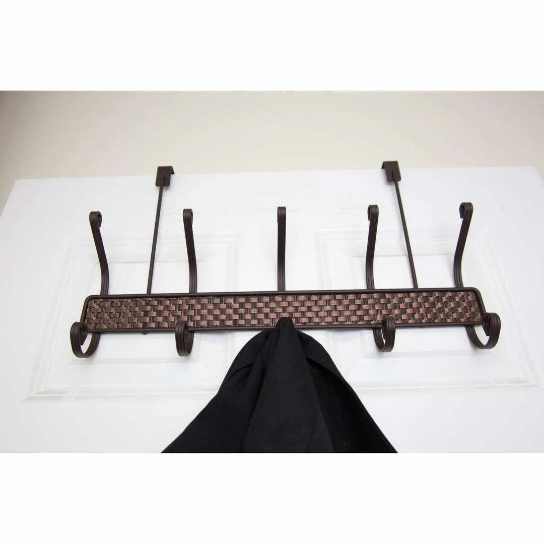 Cheapest ๐ Home Basics Over the Door 5 Hook Hanging Rack, Bronze ๐ 8 Cheapest ๐ Home Basics Over the Door 5 Hook Hanging Rack, Bronze ๐ - Image 6