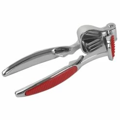 Best Sale 😀 Home Basics Rubber Grip Zinc Plated Steel Garlic Presser, Red ✨ -Home Basics Sales 6c4fedce348b4fe6b524153038eb0f19 1080x