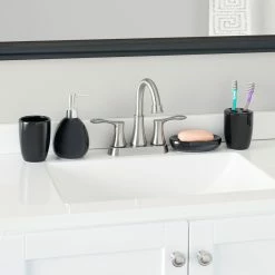 Wholesale 🎉 Home Basics 4 Piece Bath Accessory Set, Black ❤️ -Home Basics Sales 6ca74280c3464a2b91ab50b3e102c86f 21000668 ed7d 4d72 a1d2 808a30159e29 1080x
