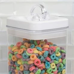 Discount 😉 Home Basics 3.1 Liter Twist 'N Lock Air-Tight Square Plastic Canister, White 💯 -Home Basics Sales 6cf09fd0285c4c5e8c92d9e9816c9d6a 1080x