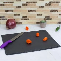 Hot Sale 🤩 Home Basics 12x 16 Slate Cutting Board, Black 😀 -Home Basics Sales 6d8e43e8c5774f2094704fb43cbe4805 1080x
