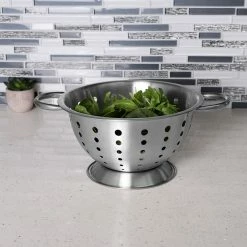 Cheapest 🔥 Home Basics 3 Qt Deep Stainless Steel Colander with Easy Grip Handles, Silver 🤩 -Home Basics Sales 6ea926ebf5f2468db5a80fd2de779fe7 1080x