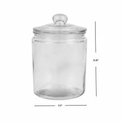 Brand new 👍 Home Basics Renaissance Collection Medium Glass Jar with Easy Grab Knob Handles, Clear ✔️ -Home Basics Sales 6ef570f727a64ccc9cb6daf255992757 b34e1b71 7944 4174 8fa7 5153e34f38e3 1080x