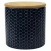 New 👏 Home Basics Honeycomb Small Ceramic Canister, Navy 🥰 -Home Basics Sales 6f90f56ee99347aebeb89769ee0ccc07 aa7c4f81 adfa 45e6 805d 94485ff24144 1080x